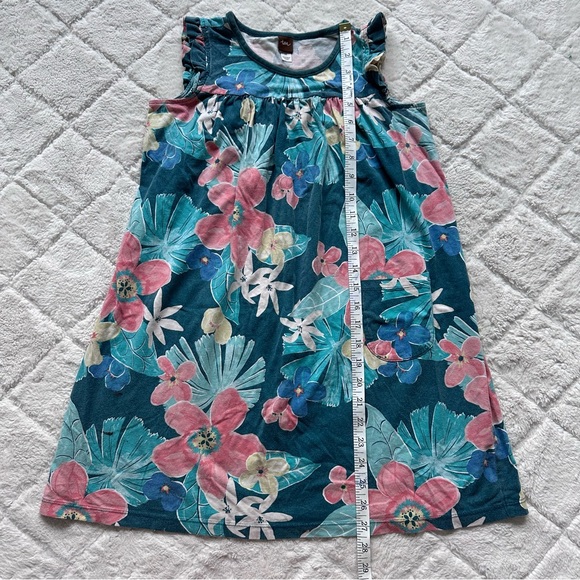 Tea Collection | "Coral Fern" Mighty Mini Dress | Size 10 - Picture 7 of 7